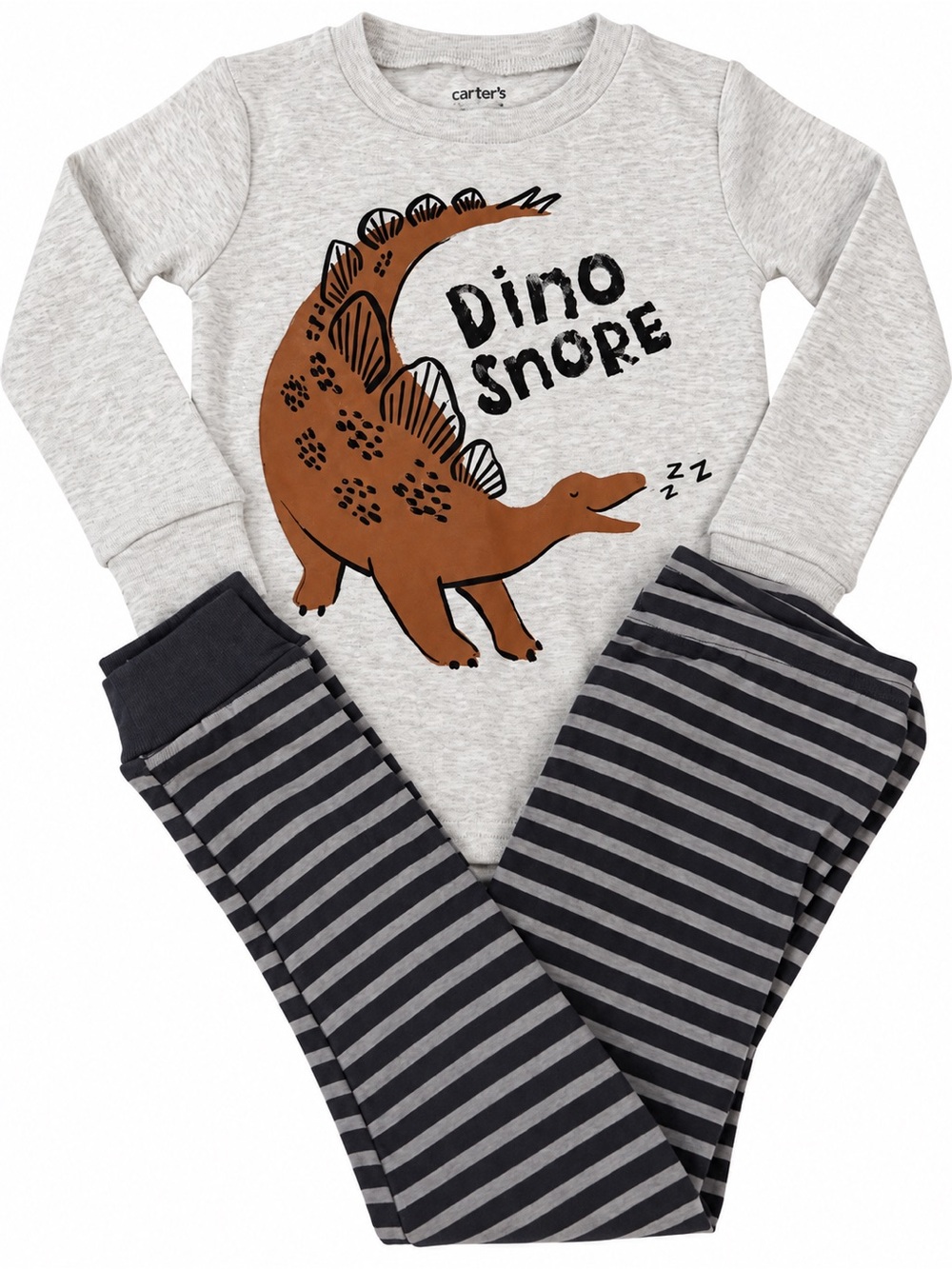 Carter’s Dino Snore Dinosaur Pajama Set Boys 3T NWT